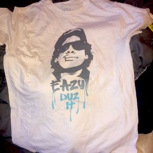 White Easy E tshirt